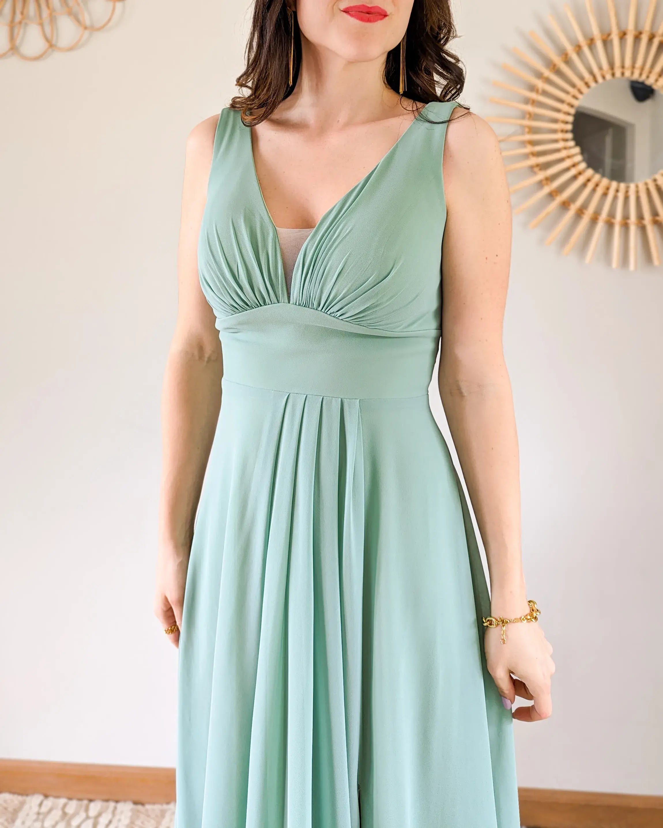 Robe Longue Lagon- Valentina