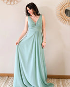 Robe Longue Lagon- Valentina