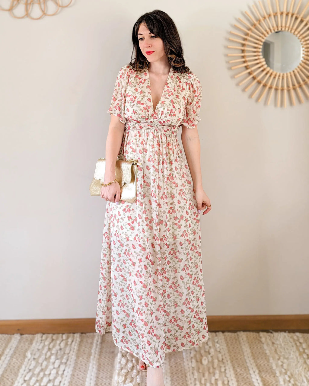 Vestido Largo Floral - Rosie