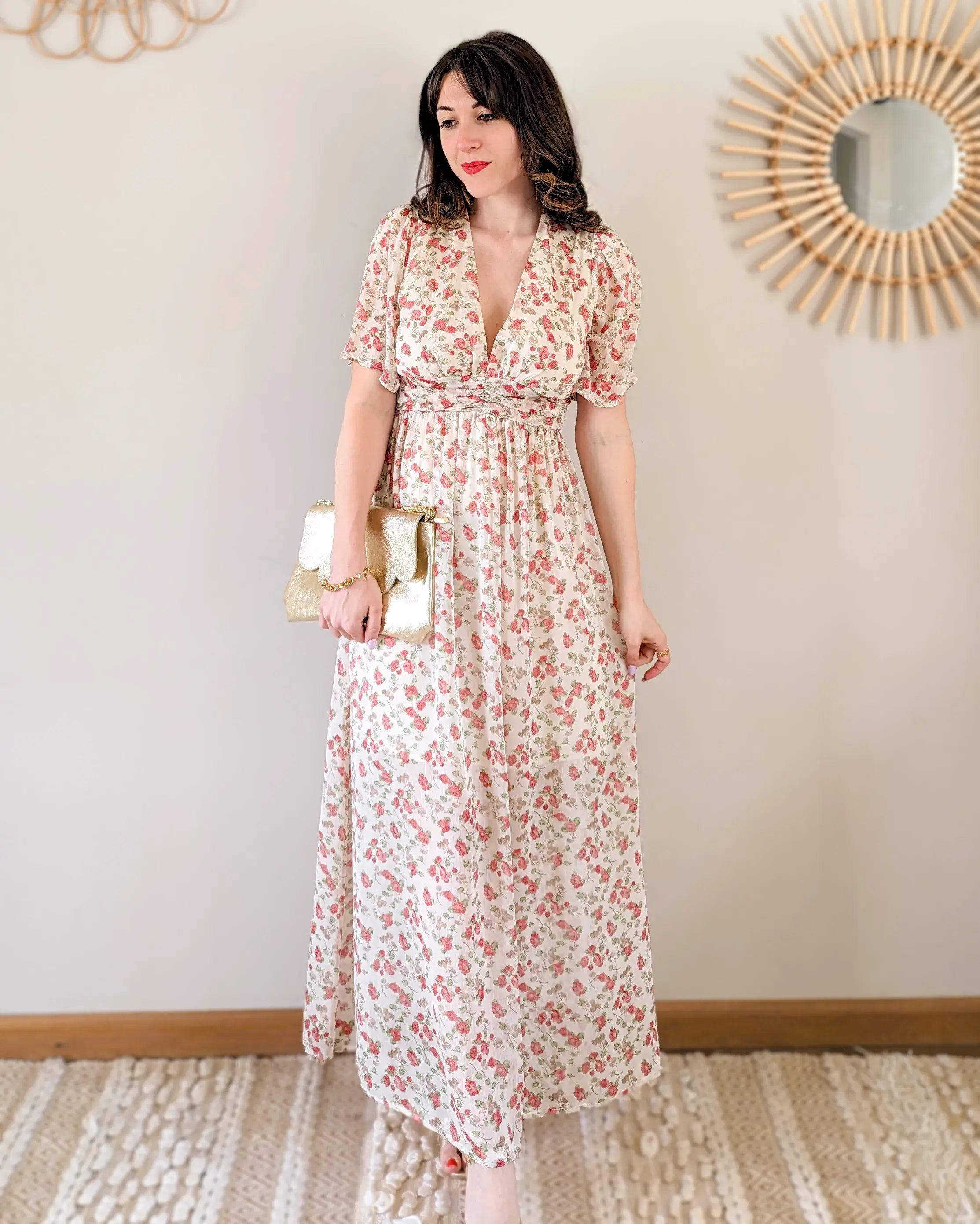 Vestido Largo Floral - Rosie