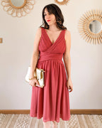 Short Dress - Cinnamon