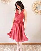 Short Dress - Cinnamon