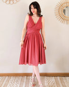 Short Dress - Cinnamon
