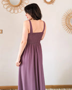 Long Dress - Plum