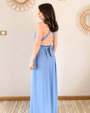 Robe Longue Bleu - Infinity Multi Positions