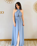 Robe Longue Bleu - Infinity Multi Positions
