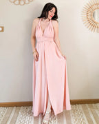 Vestido Largo Rosa - Infinito Multi Posiciones