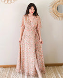 Robe Longue Fleurie - Mya