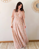 Robe Longue Fleurie - Mya