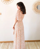 Robe Longue Fleurie - Mya