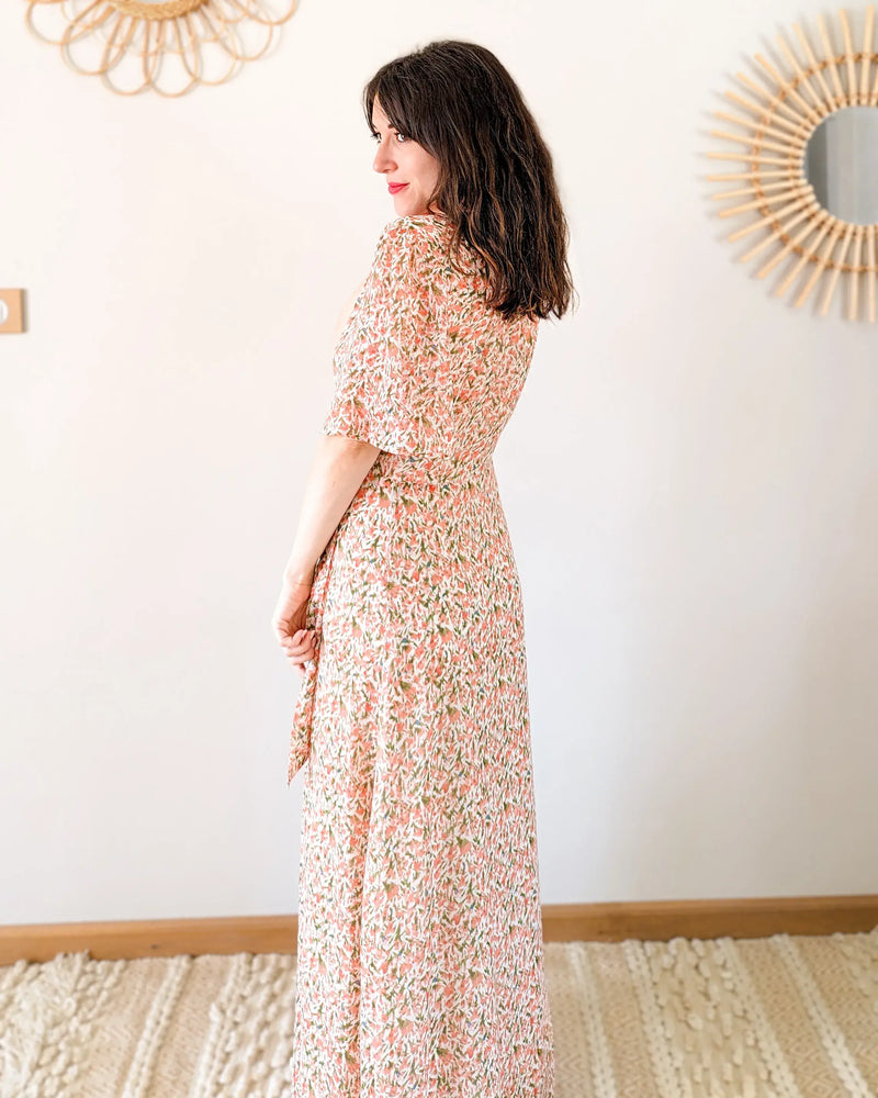 Robe Longue Fleurie - Mya