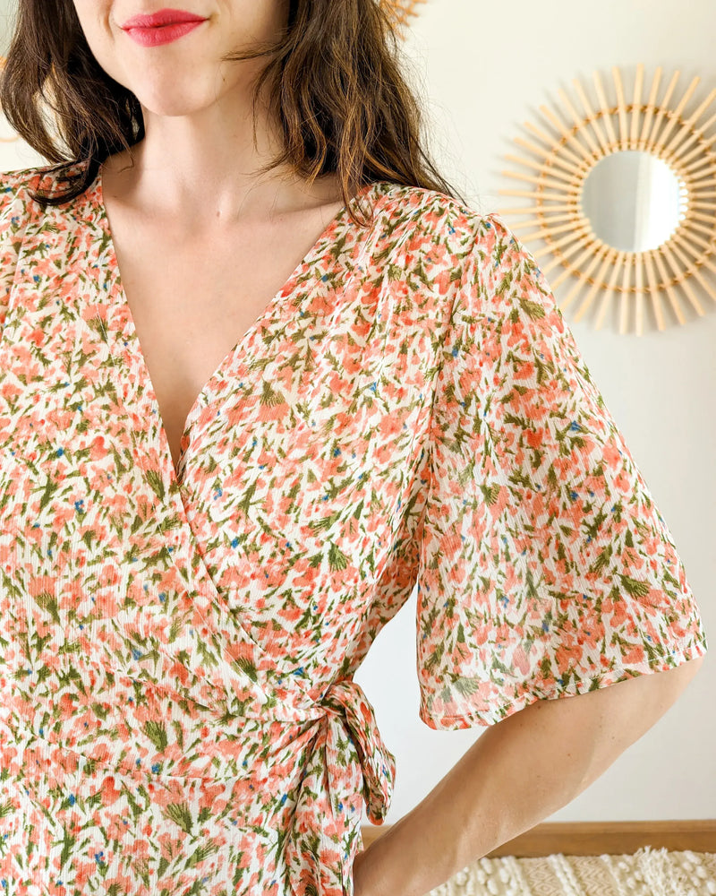 Robe Longue Fleurie - Mya