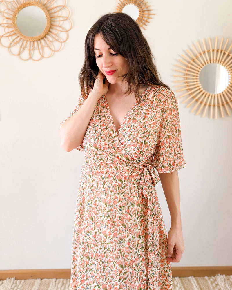 Robe Longue Fleurie - Mya