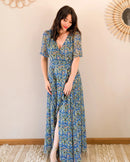 Robe Longue Fleurie - Alya