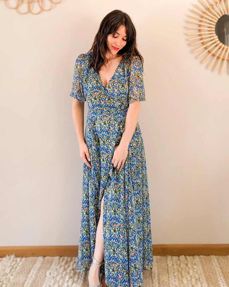 Robe Longue Fleurie - Alya