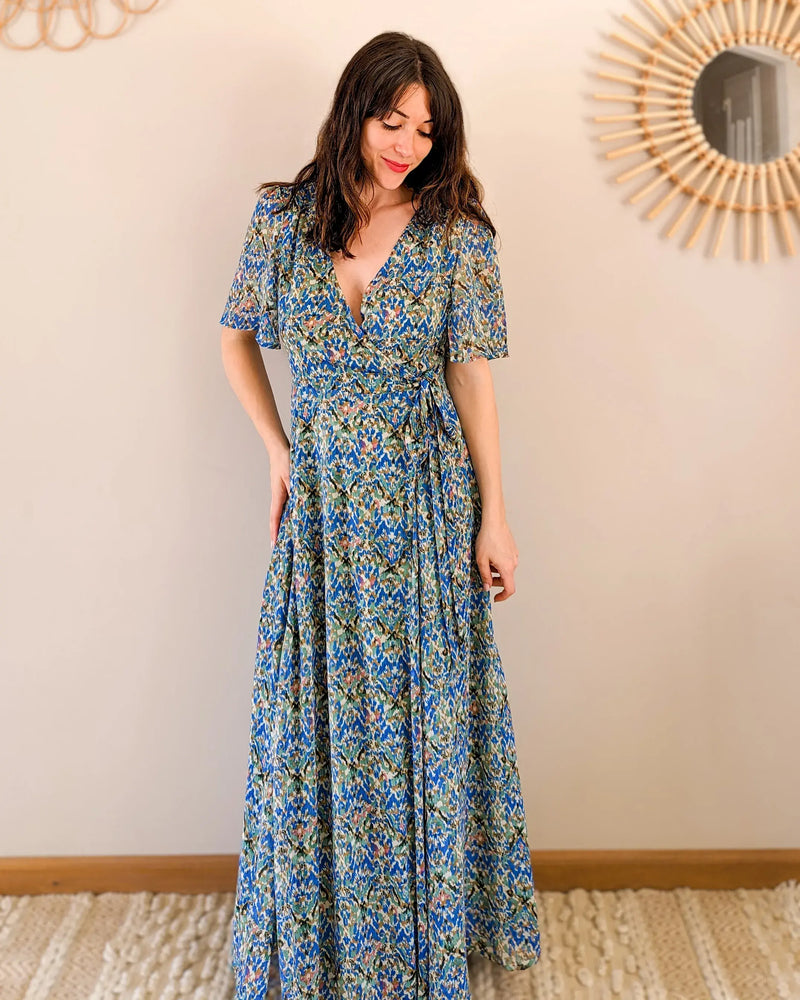 Robe Longue Fleurie - Alya