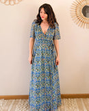 Robe Longue Fleurie - Alya