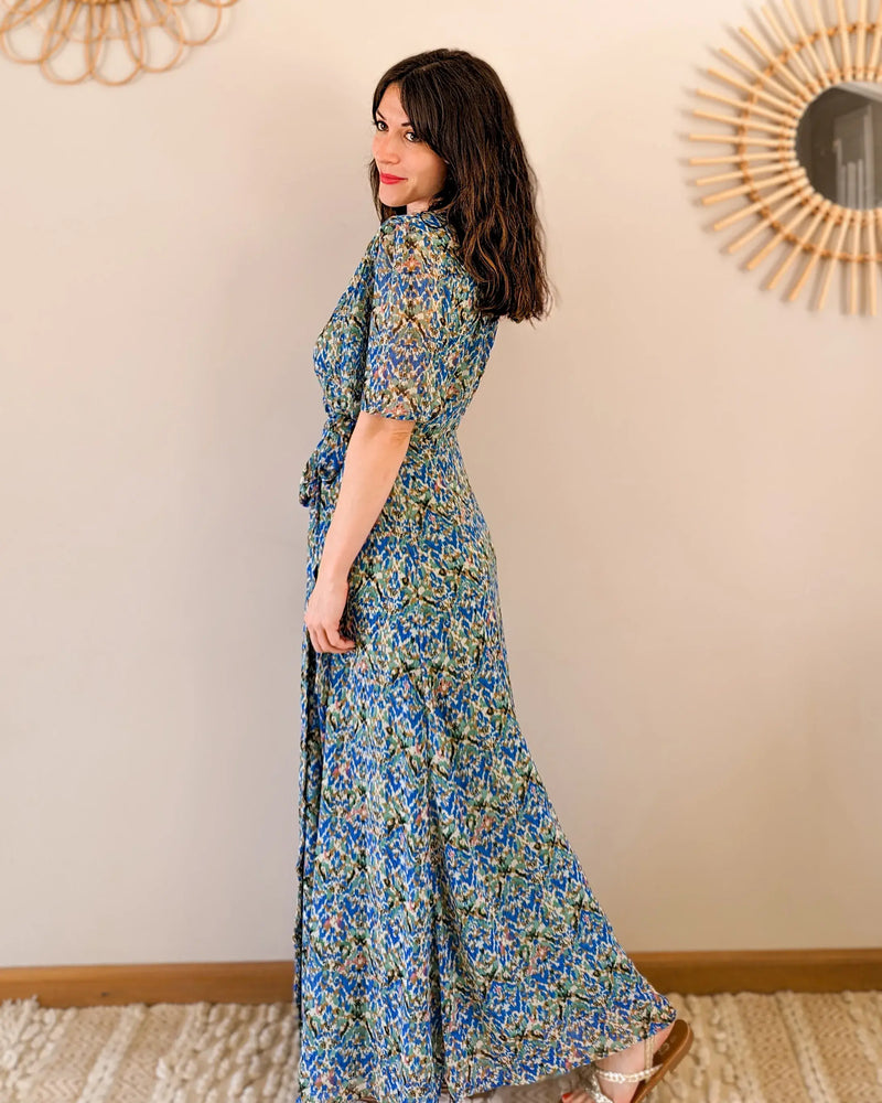 Robe Longue Fleurie - Alya
