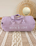 Sac Polochon Lilas Marcel & Lily - Rock & Love
