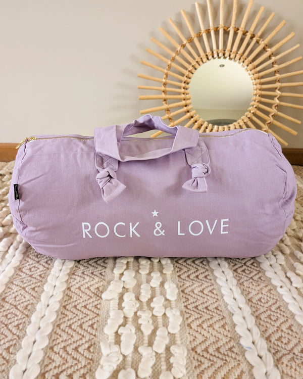 Bolsa de viaje lila Marcel & Lily - Rock & Love