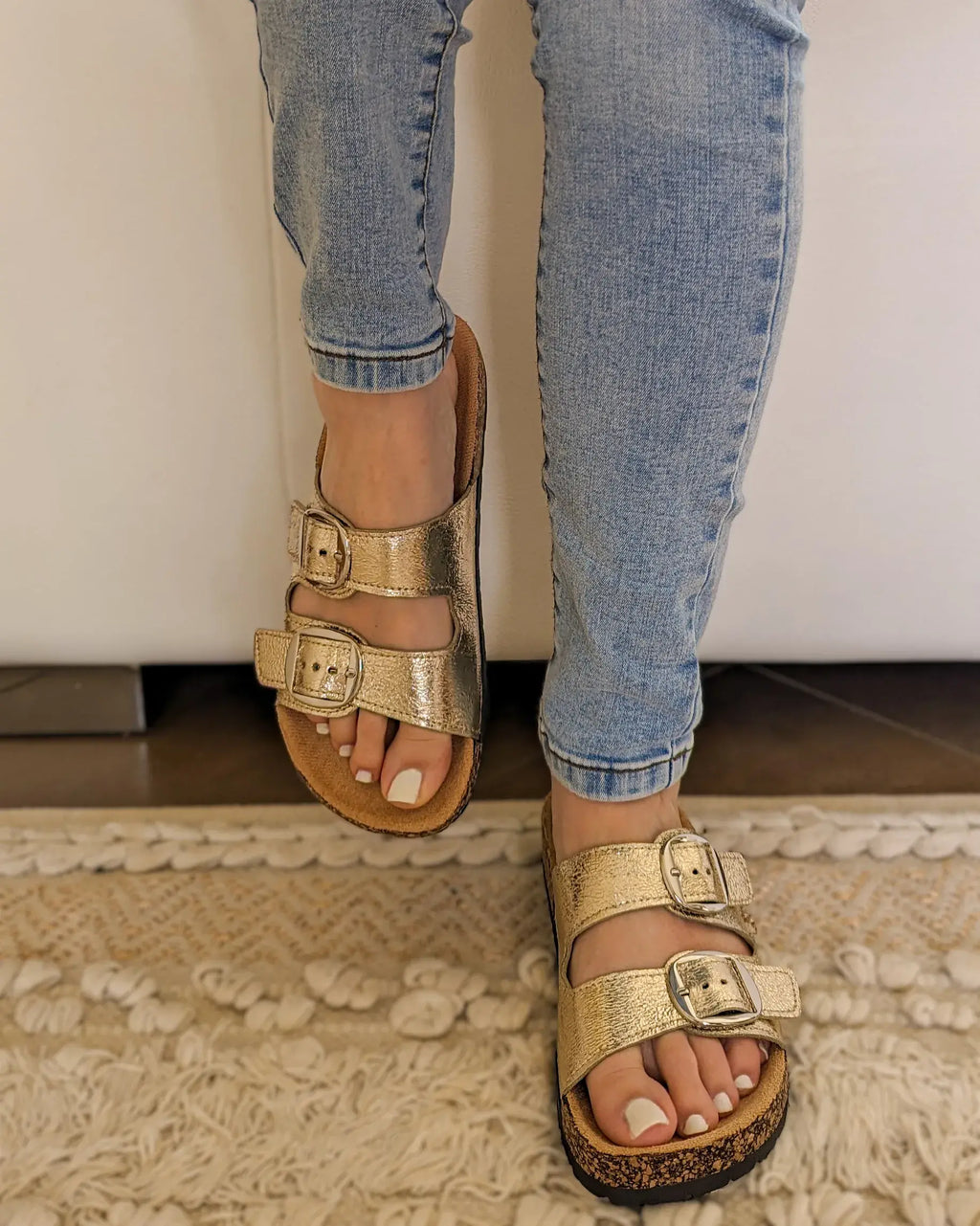 Gold Mules - Gilda