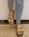 Gold Mules - Gilda