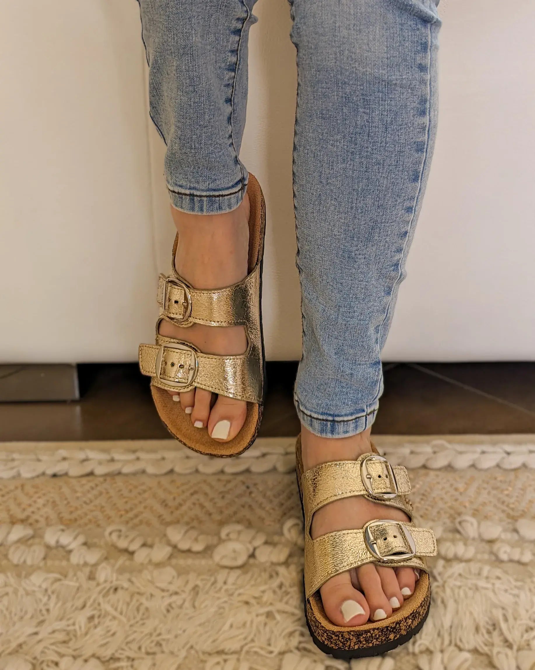 Gold Mules - Gilda