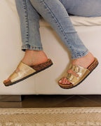 Gold Mules - Gilda