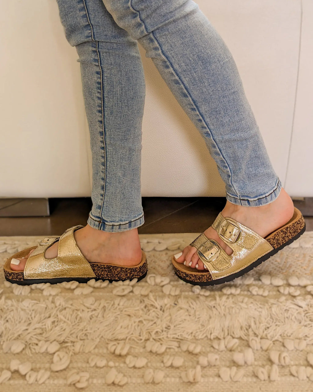 Gold Mules - Gilda