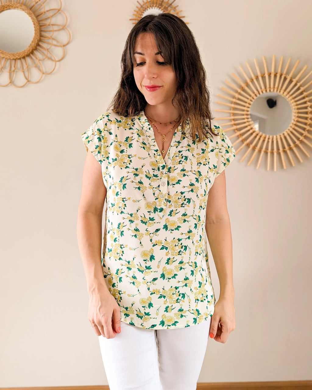 Blusa Flores - Anita