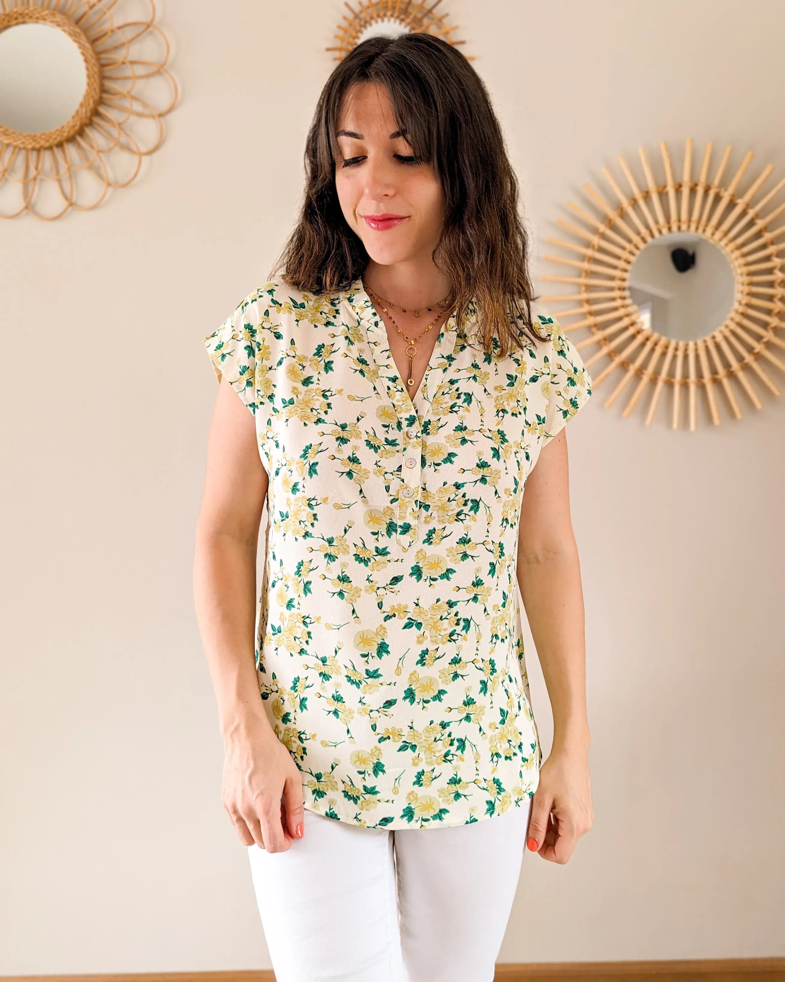 Blusa Flores - Anita