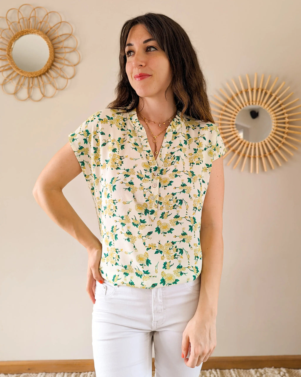Blusa Flores - Anita