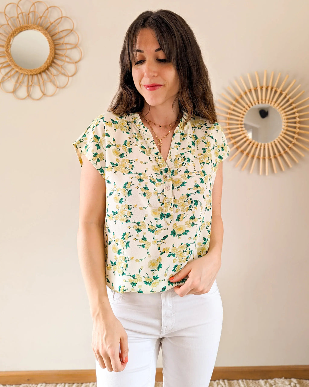 Blusa Flores - Anita