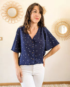 Blouse À Pois - Maxine