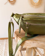Leather Belt Bag - Chuck Khaki