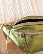 Leather Belt Bag - Chuck Khaki