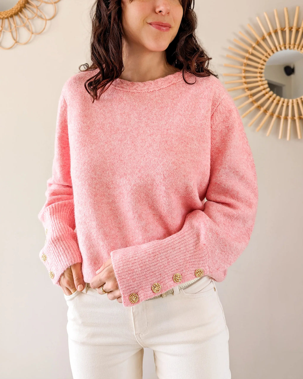 Pull Maddy - Rose Chiné