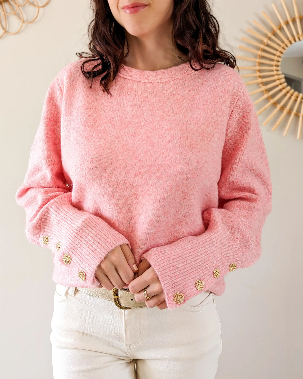 Pull Maddy - Rose Chiné