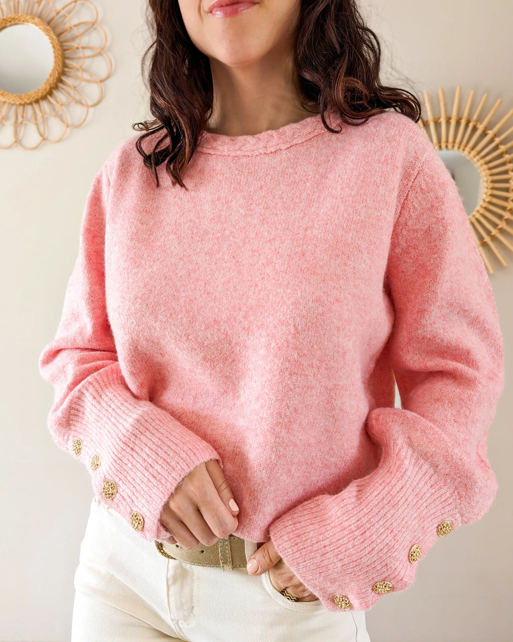 Pull Maddy - Rose Chiné