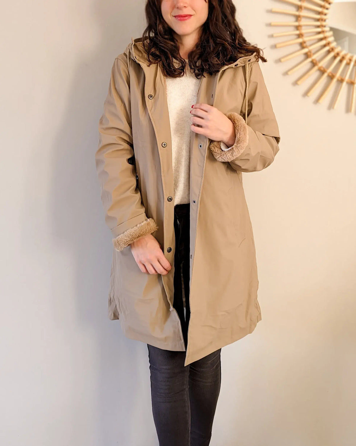 Regenmantel Marceau – Camel