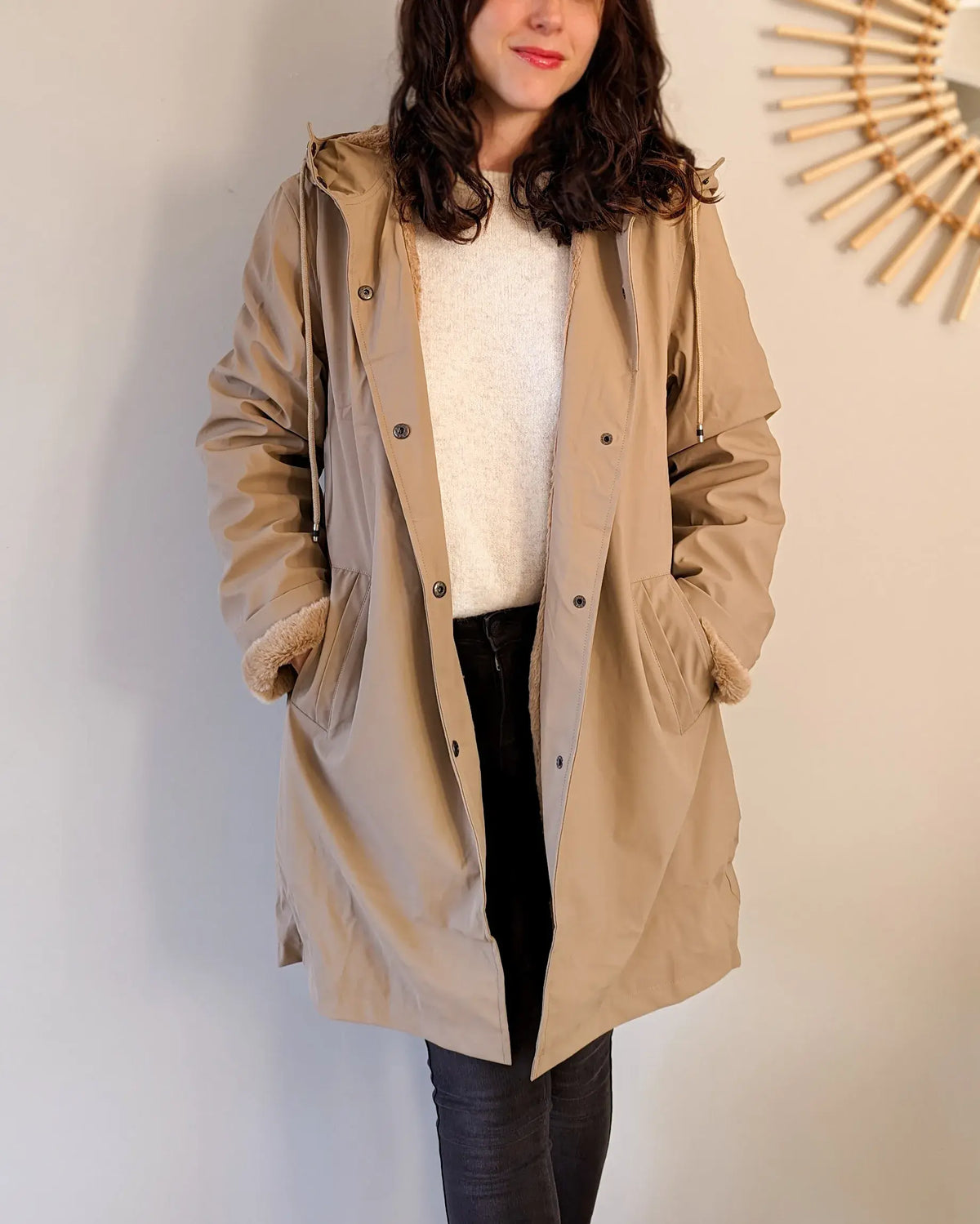 Regenmantel Marceau – Camel