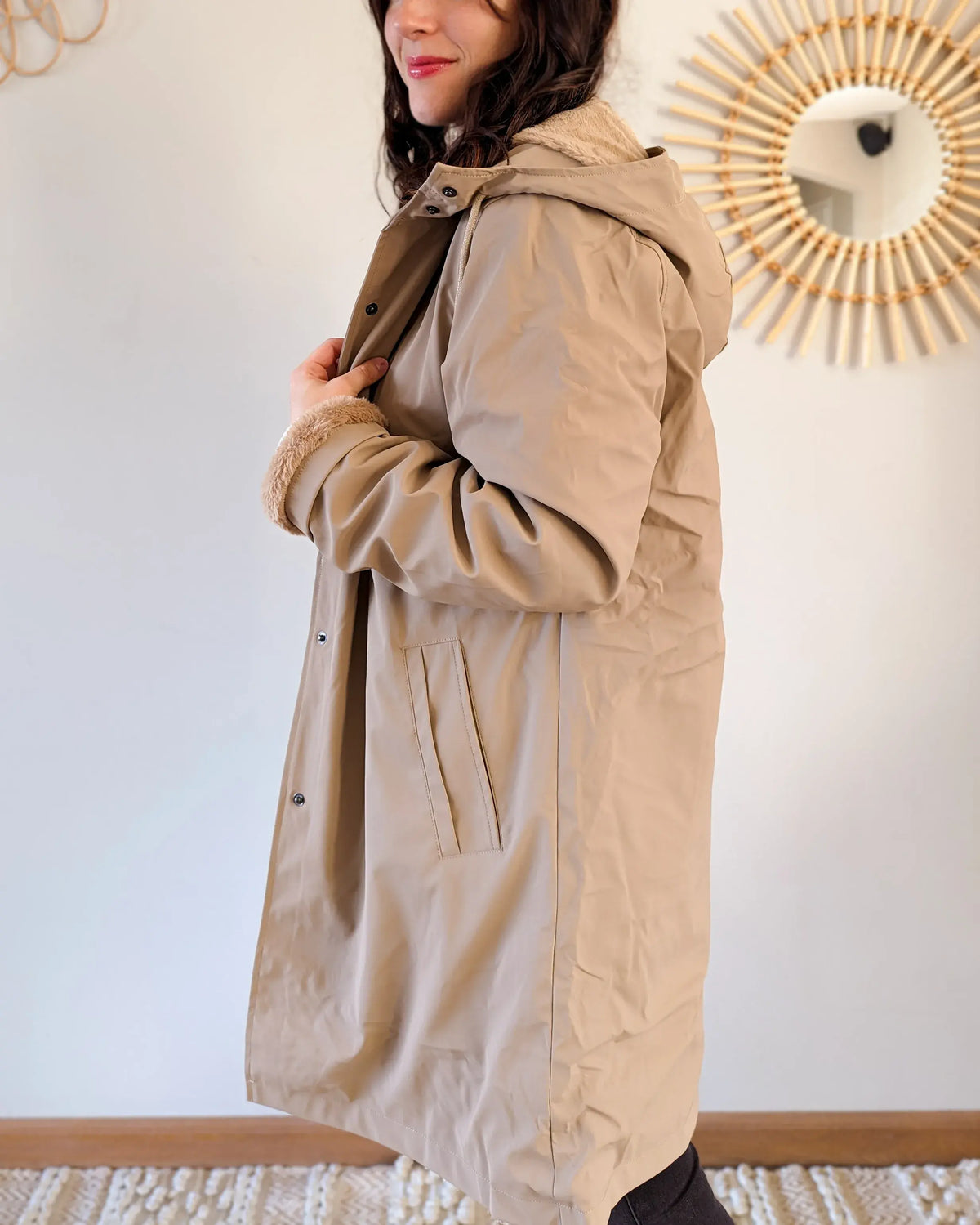 Regenmantel Marceau – Camel