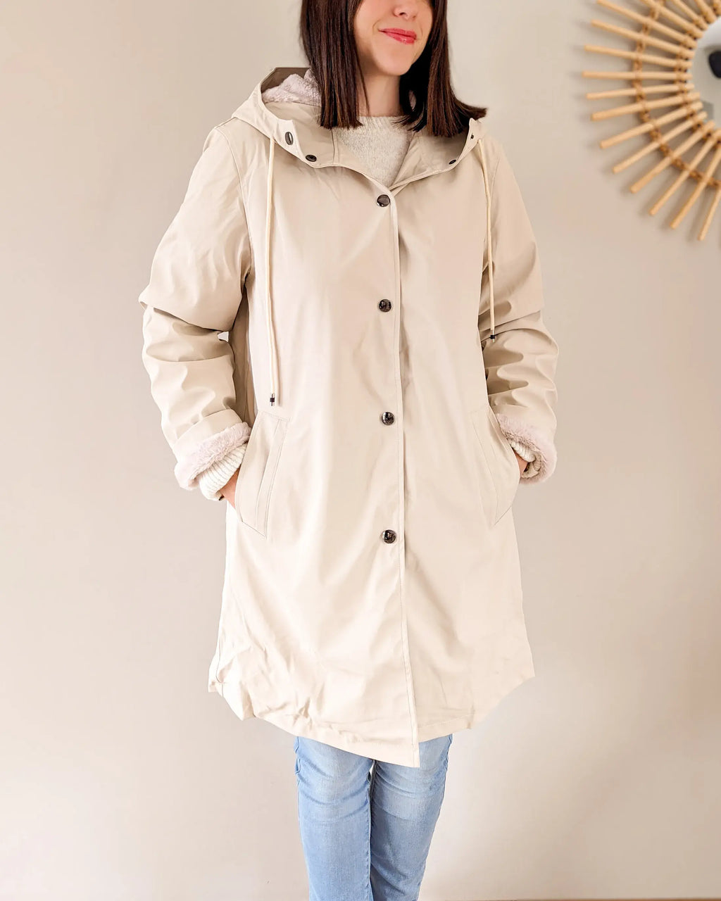 Regenjas Marceau - Beige