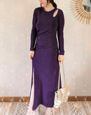Robe Violette - Scarlett