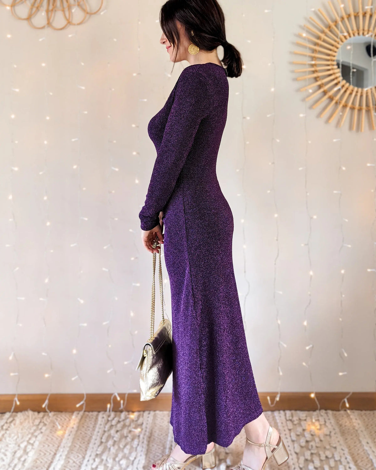 Vestido Scarlett - Morado