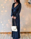 Robe Longue Brillante - Stacy