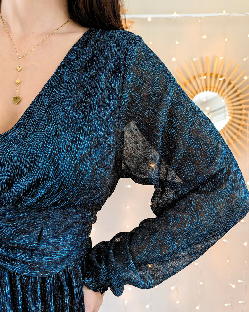 Robe Longue Brillante - Stacy