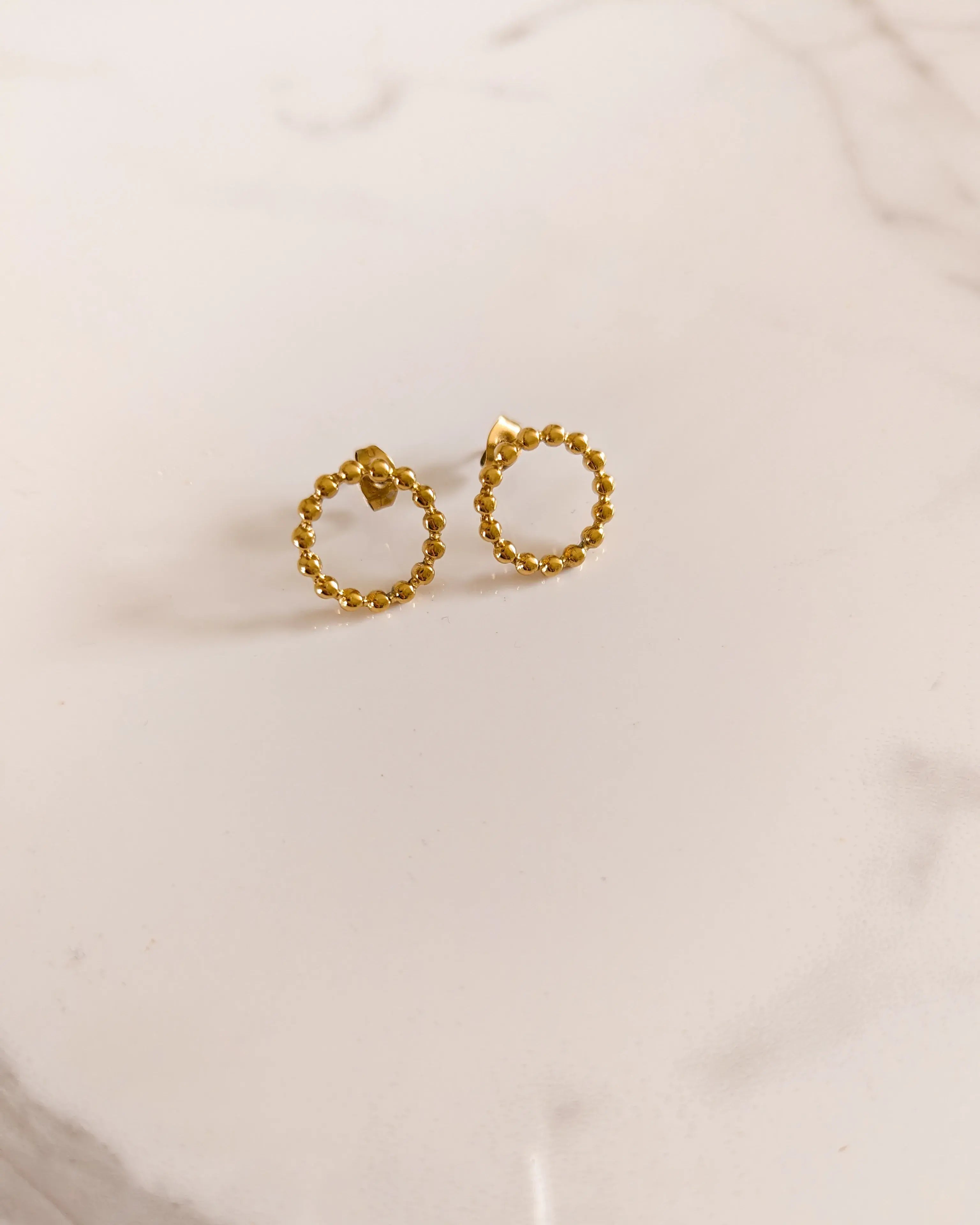 Boucles D'Oreilles Dorées - Erine