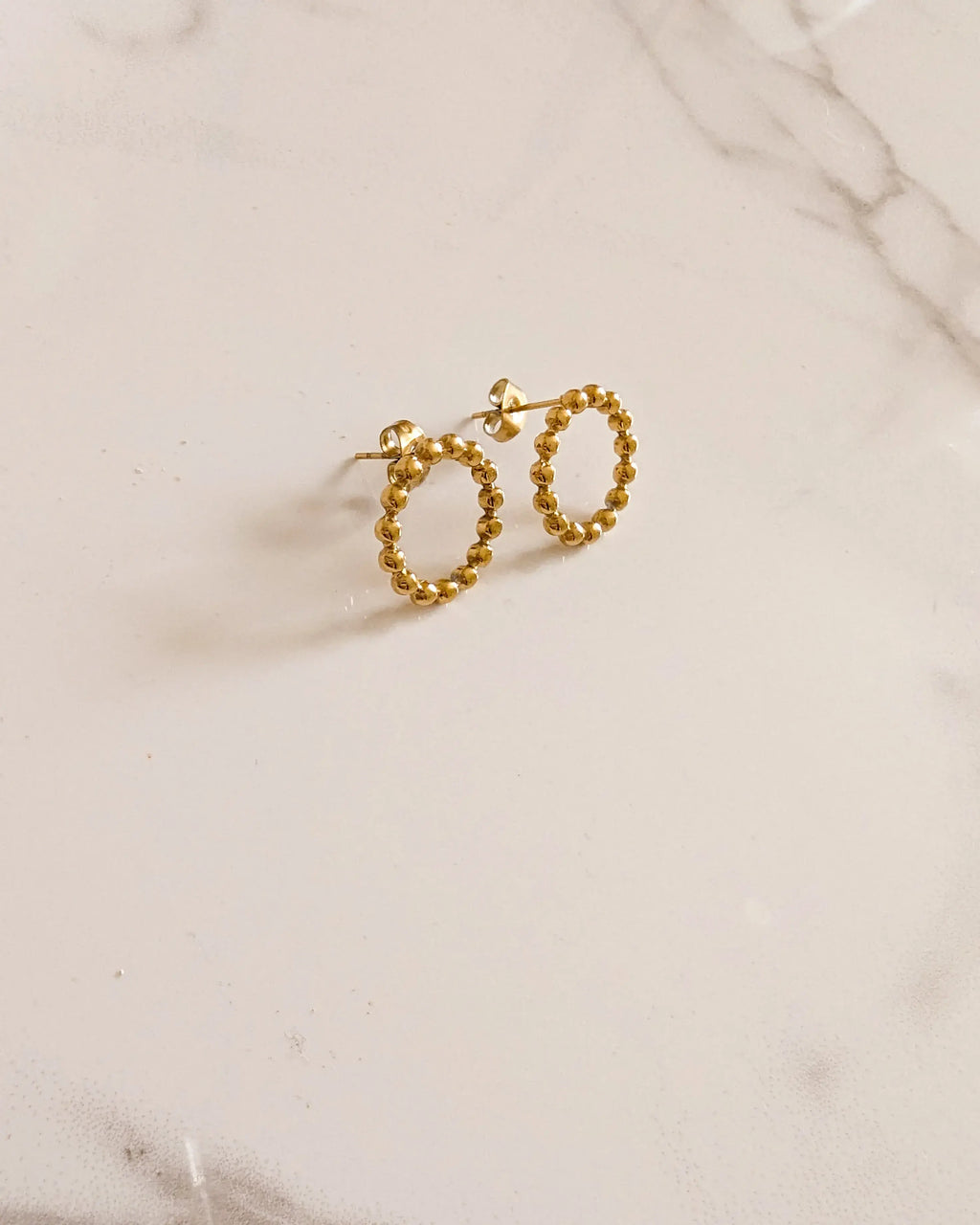 Boucles D'Oreilles Dorées - Erine