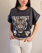 Gray T-Shirt - Free Spirit